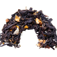 fruity oolong tea with illustration packaging